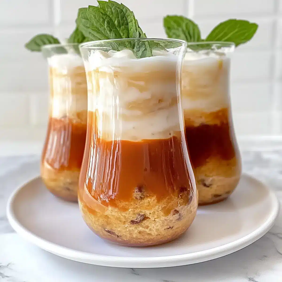 Coconut Macaron Thai Iced Tea