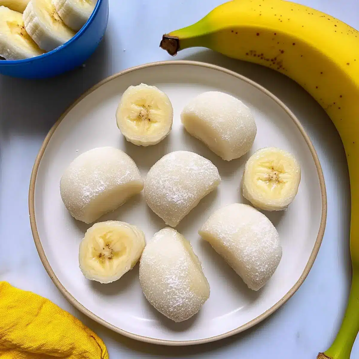 Banana Mochi Recipe