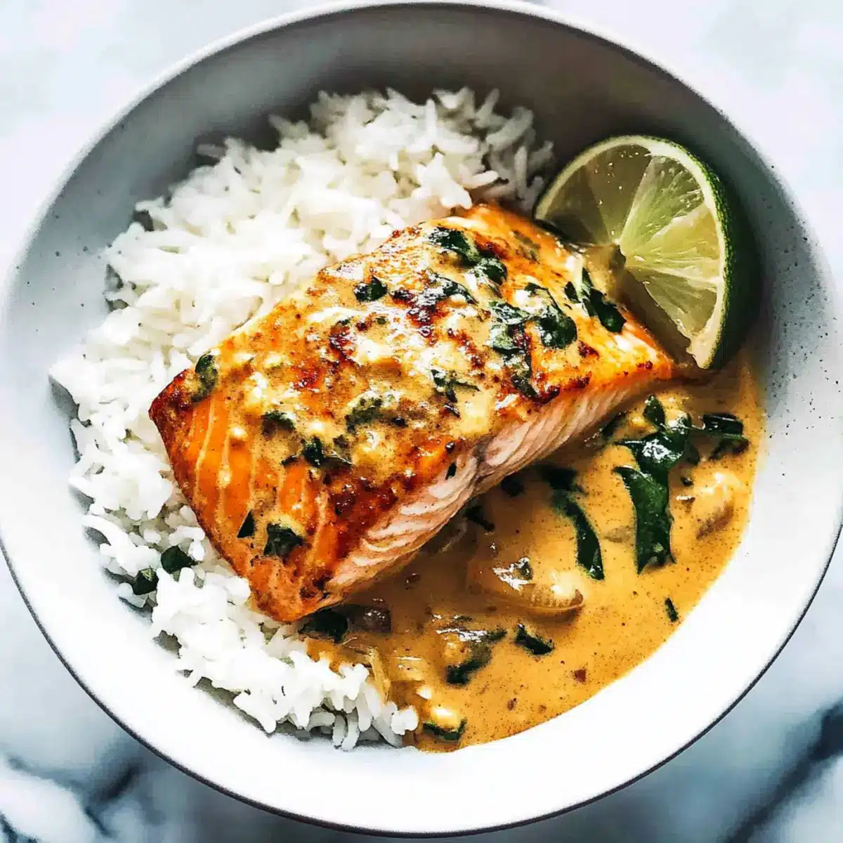 Coconut Curry Salmon
