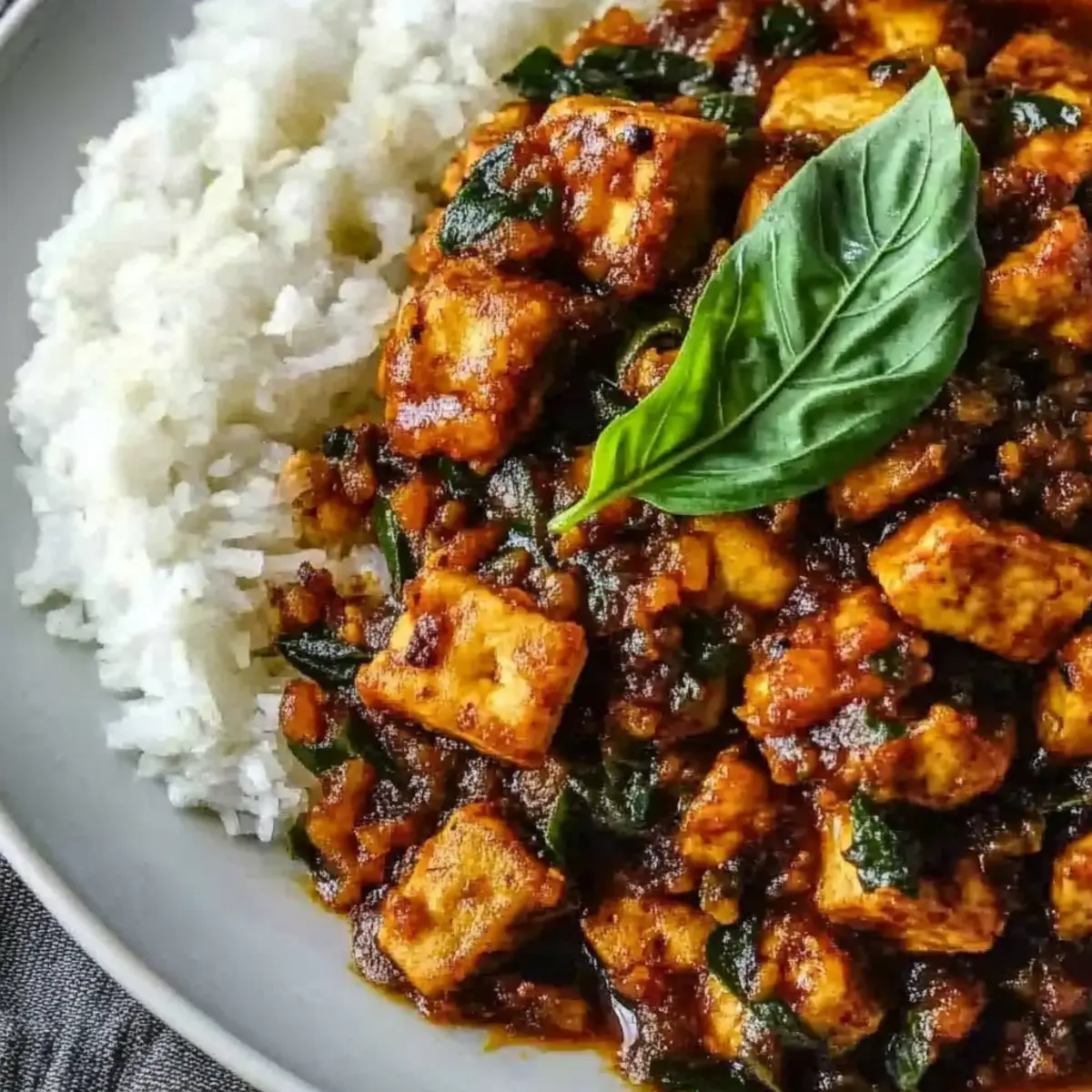 Thai Basil Tofu