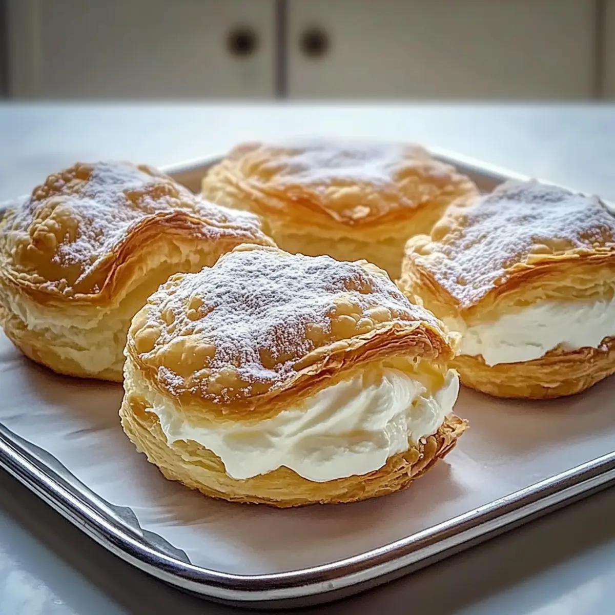 Sweet Cream Cheese Puffs