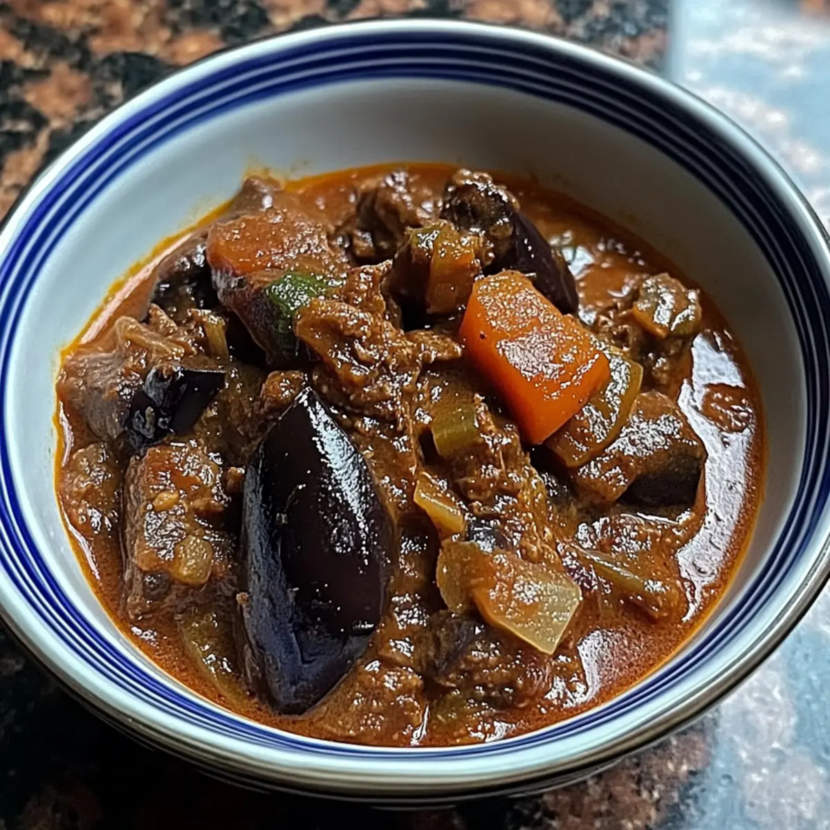Lamb Stew with Eggplant