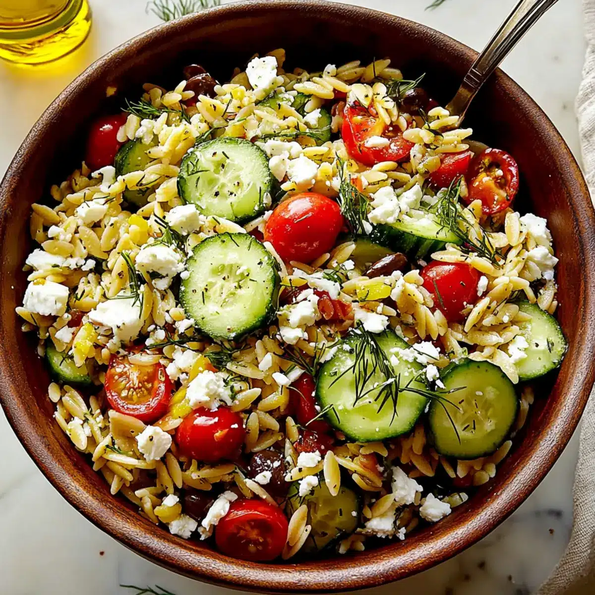Greek Orzo Salad