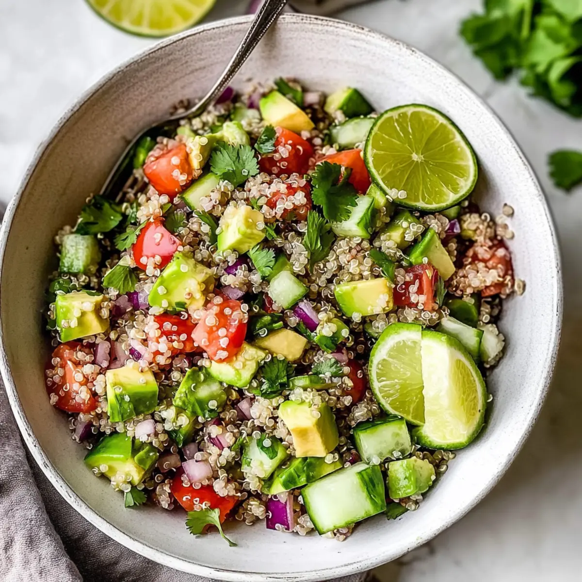 Avocado Quinoa Salad