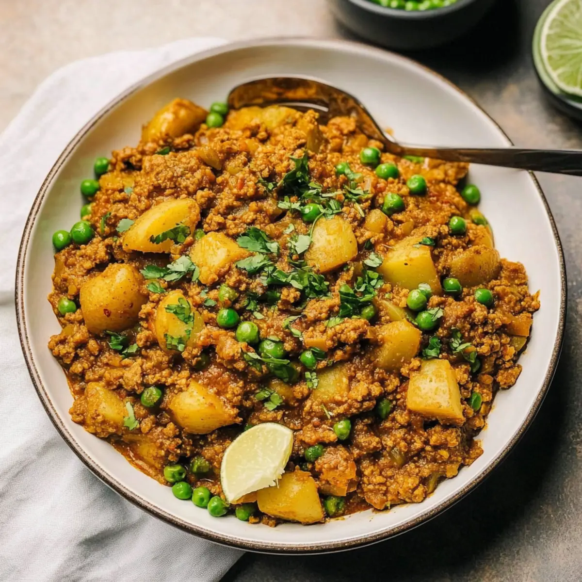 Ground Beef Curry (Keema Curry)