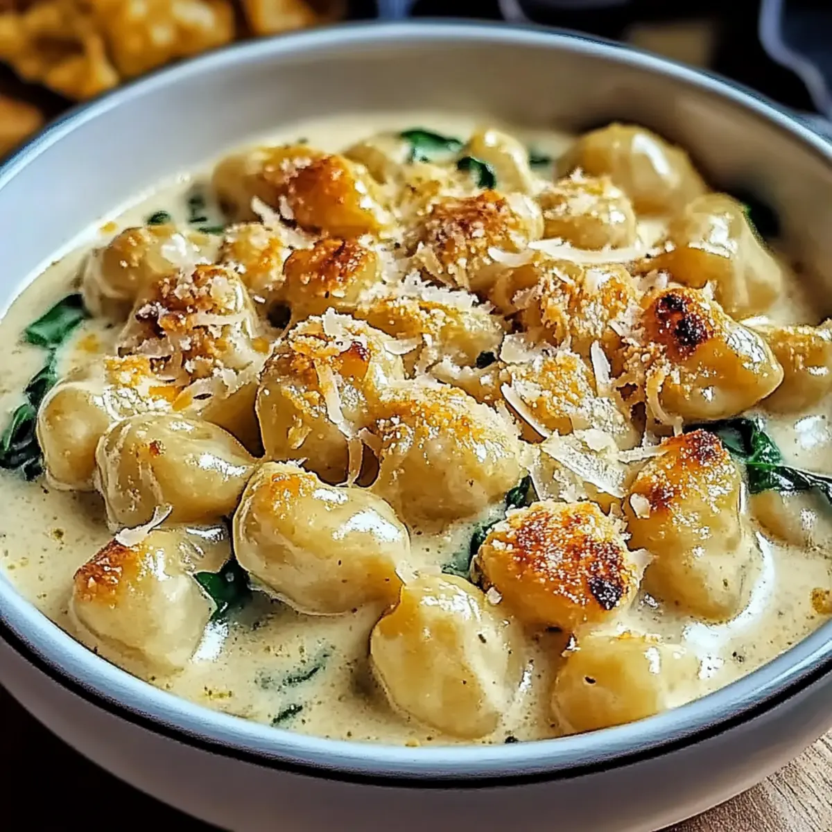 Creamy Crack Chicken Gnocchi