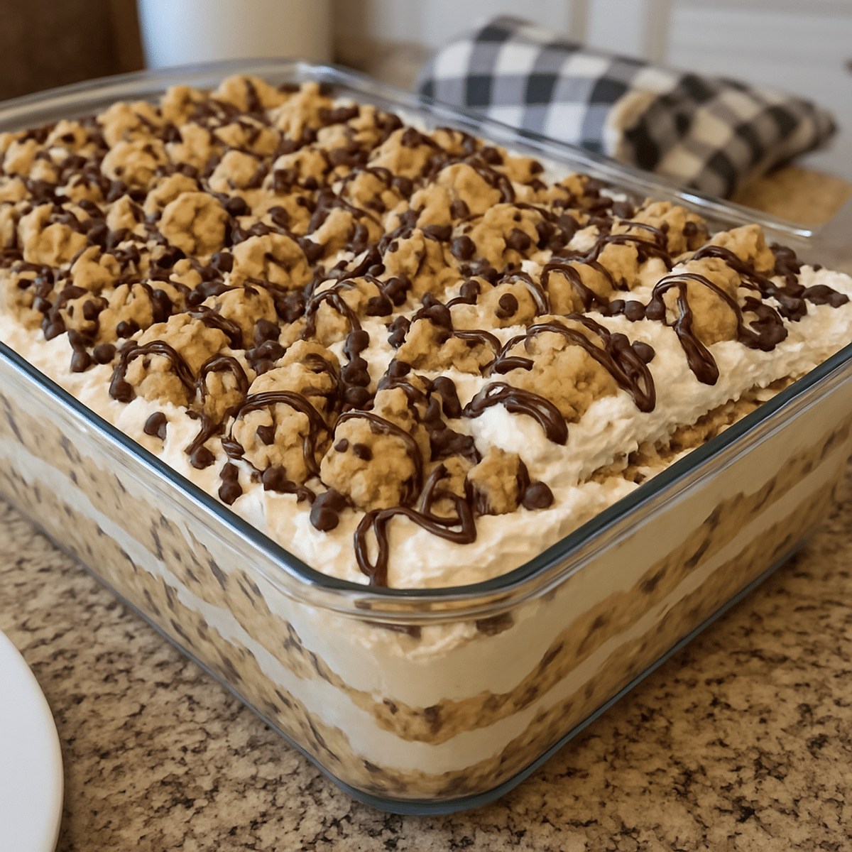 Irresistible Chocolate Chip Cookie Dough Poke Cake Recipe