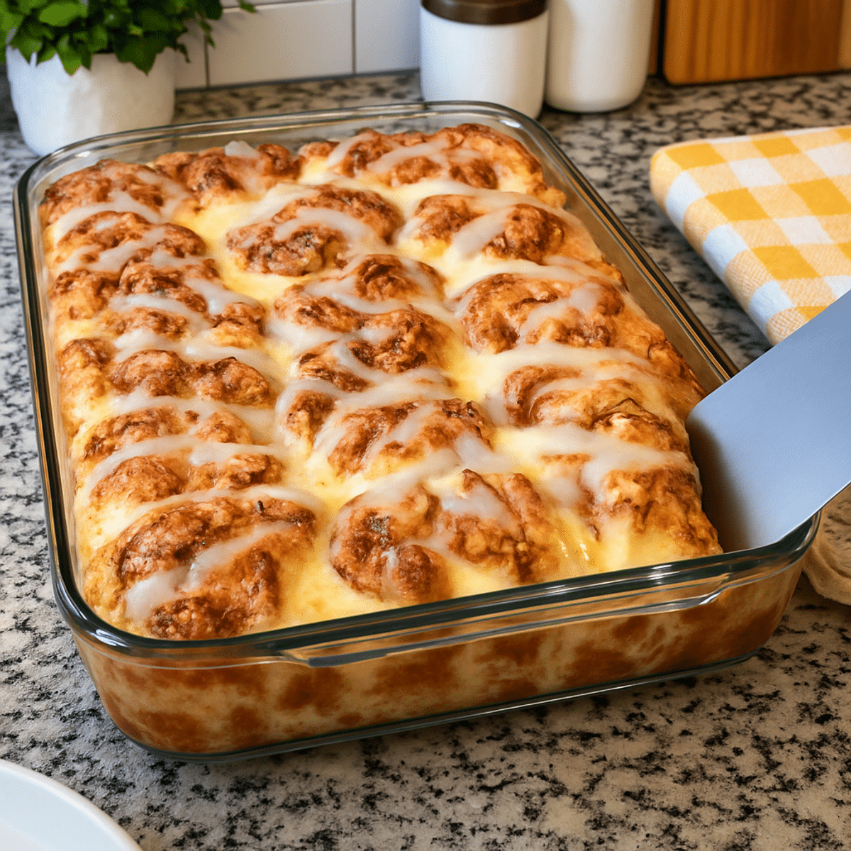 Easy Cinnamon Roll Cheesecake Casserole for Cozy Mornings