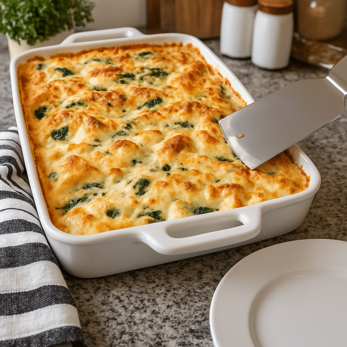 Creamy Chicken Alfredo Lasagna Casserole for Cozy Family Nights