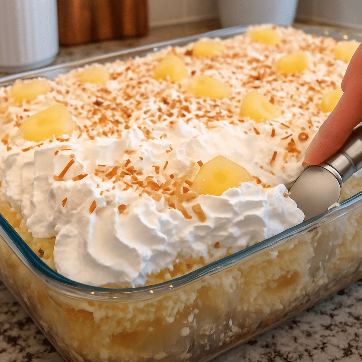 Easy Pineapple Coconut Poke Cake for the Perfect Summer Treat