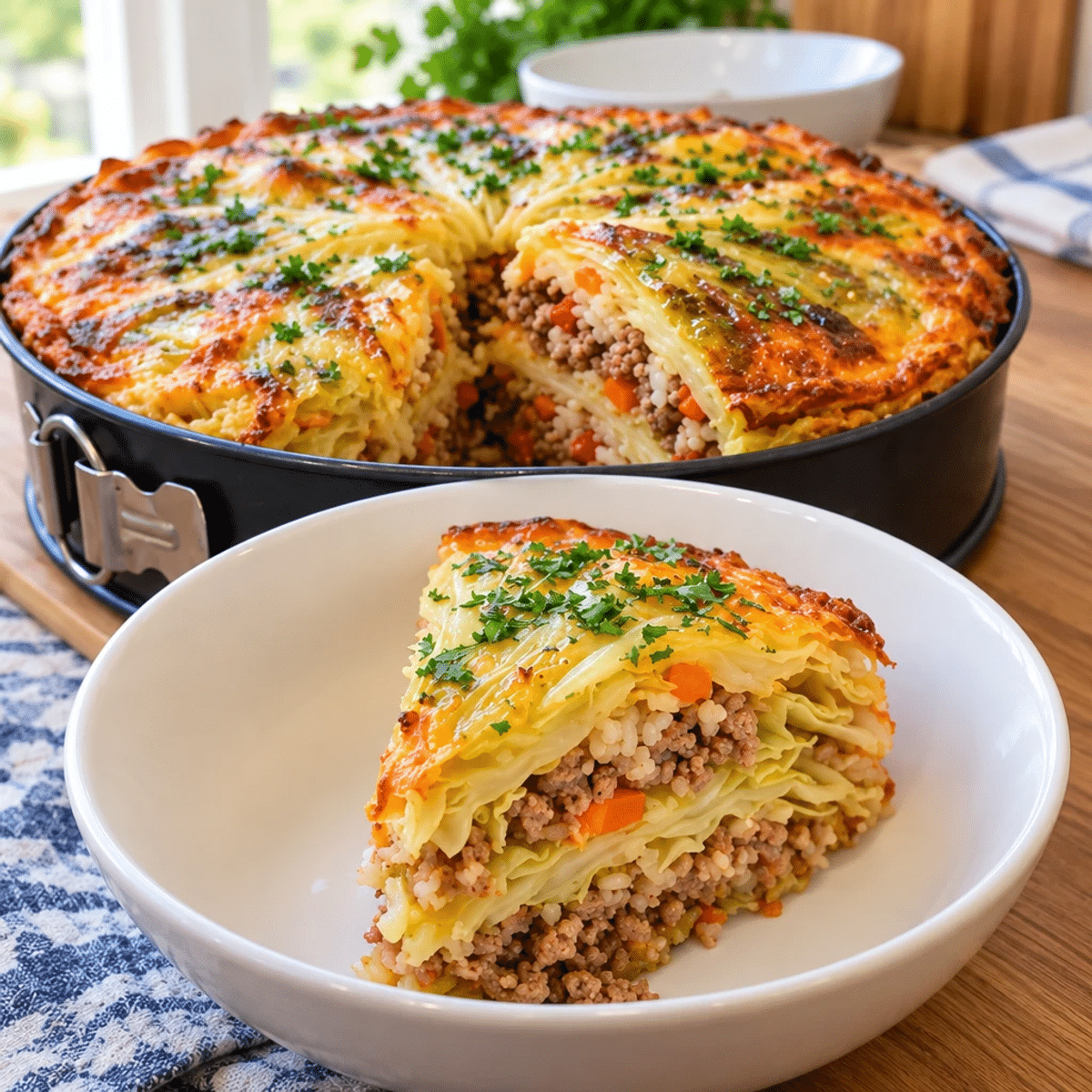 Cauliflower Casserole with Minced Meat and Rice Made Easy
