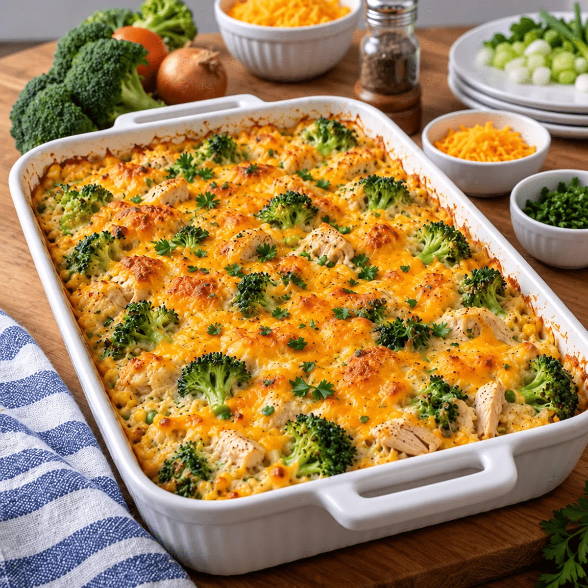 Cheesy Chicken Tater Tot Casserole Made Easy