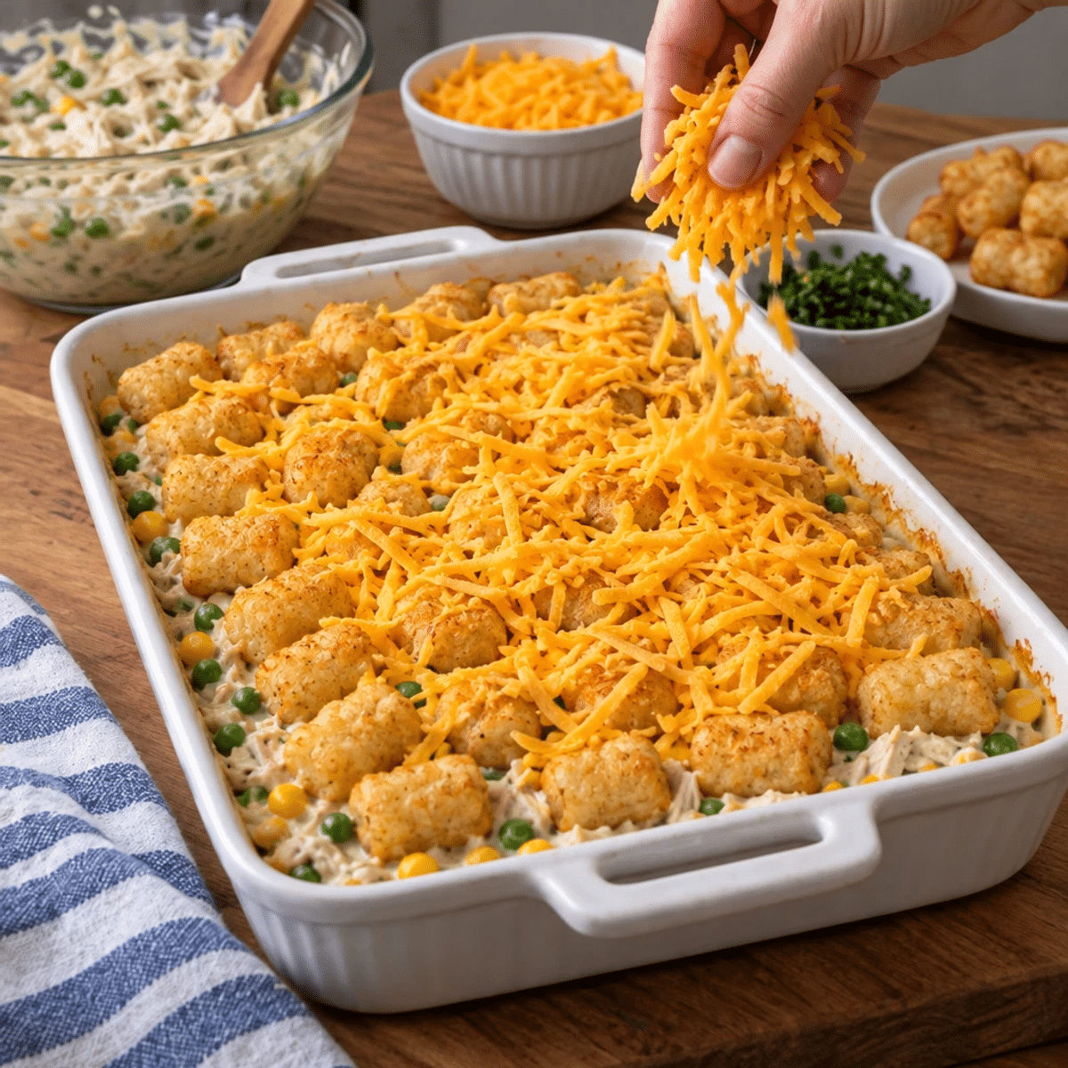 Cheesy Chicken Tater Tot Casserole Made Easy article image 3