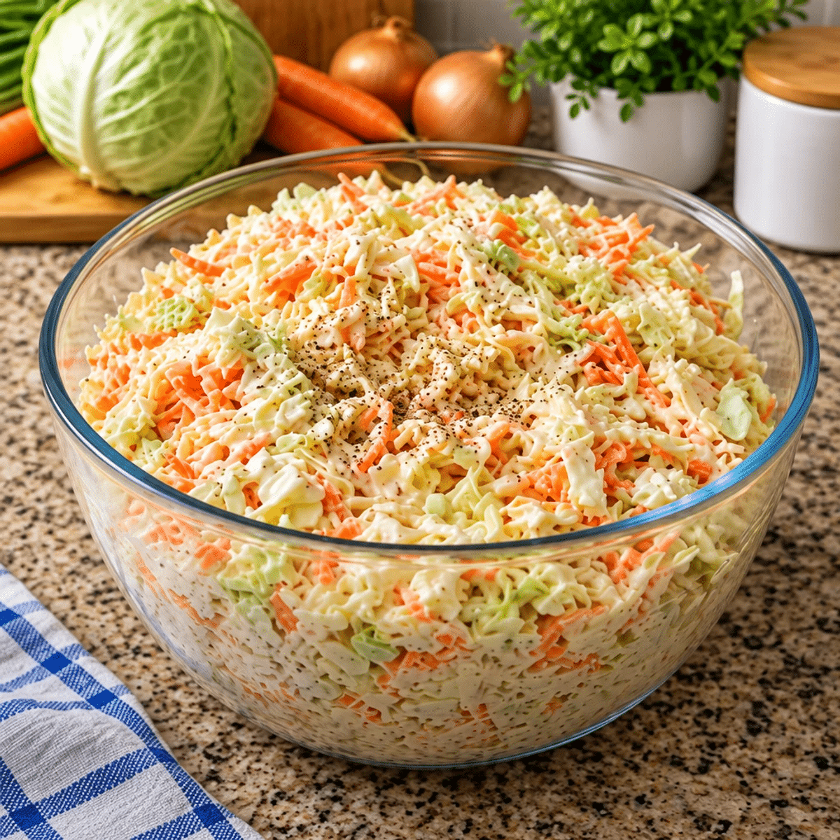 Deliciously Creamy Coleslaw to Brighten Your Table