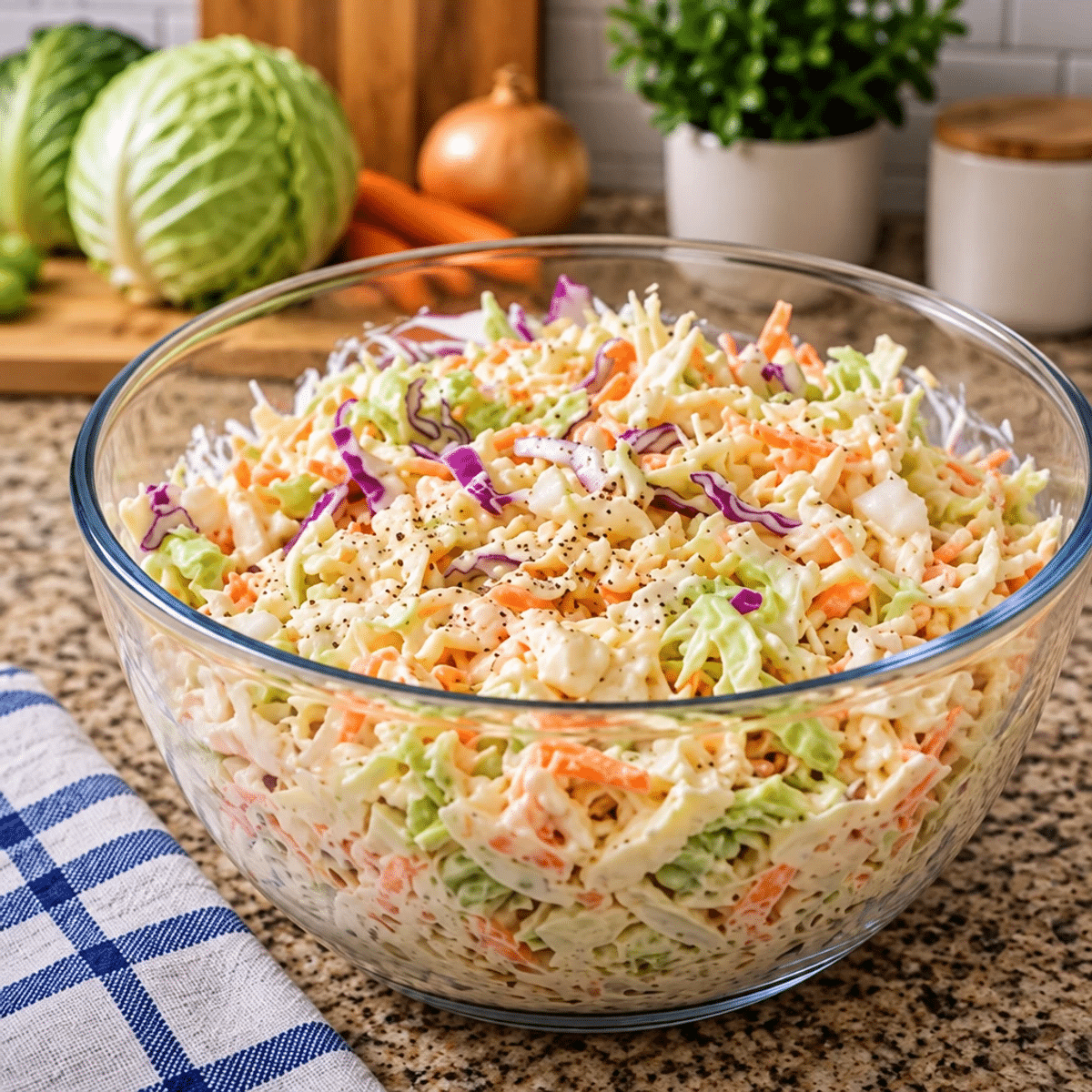 Dolly’s Rich and Creamy Coleslaw