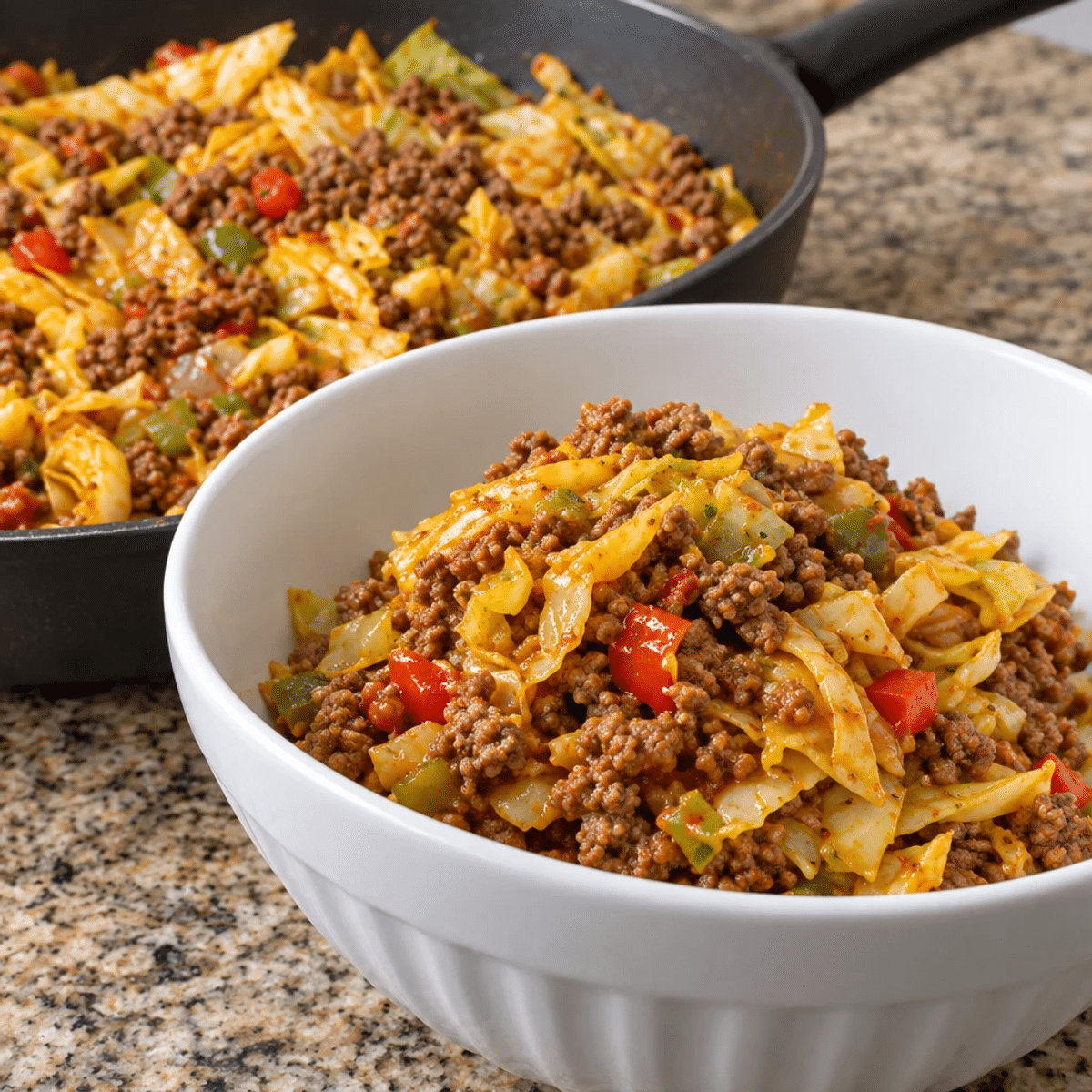Easy Healthy One Pot Filthy Dirty Cabbage Recipe article image 4