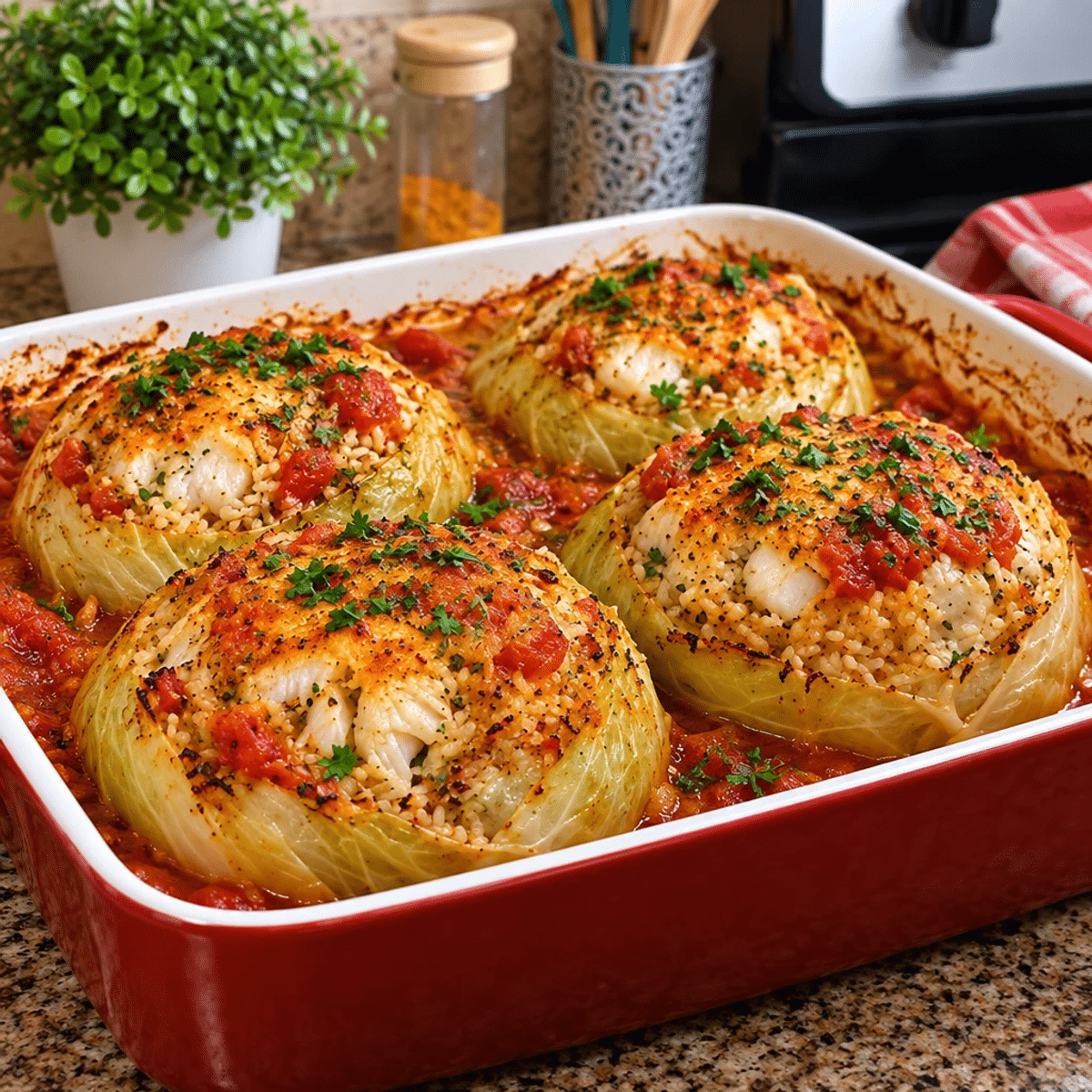 Fish Stuffed Cabbage Bake for a Cozy Dinner Night