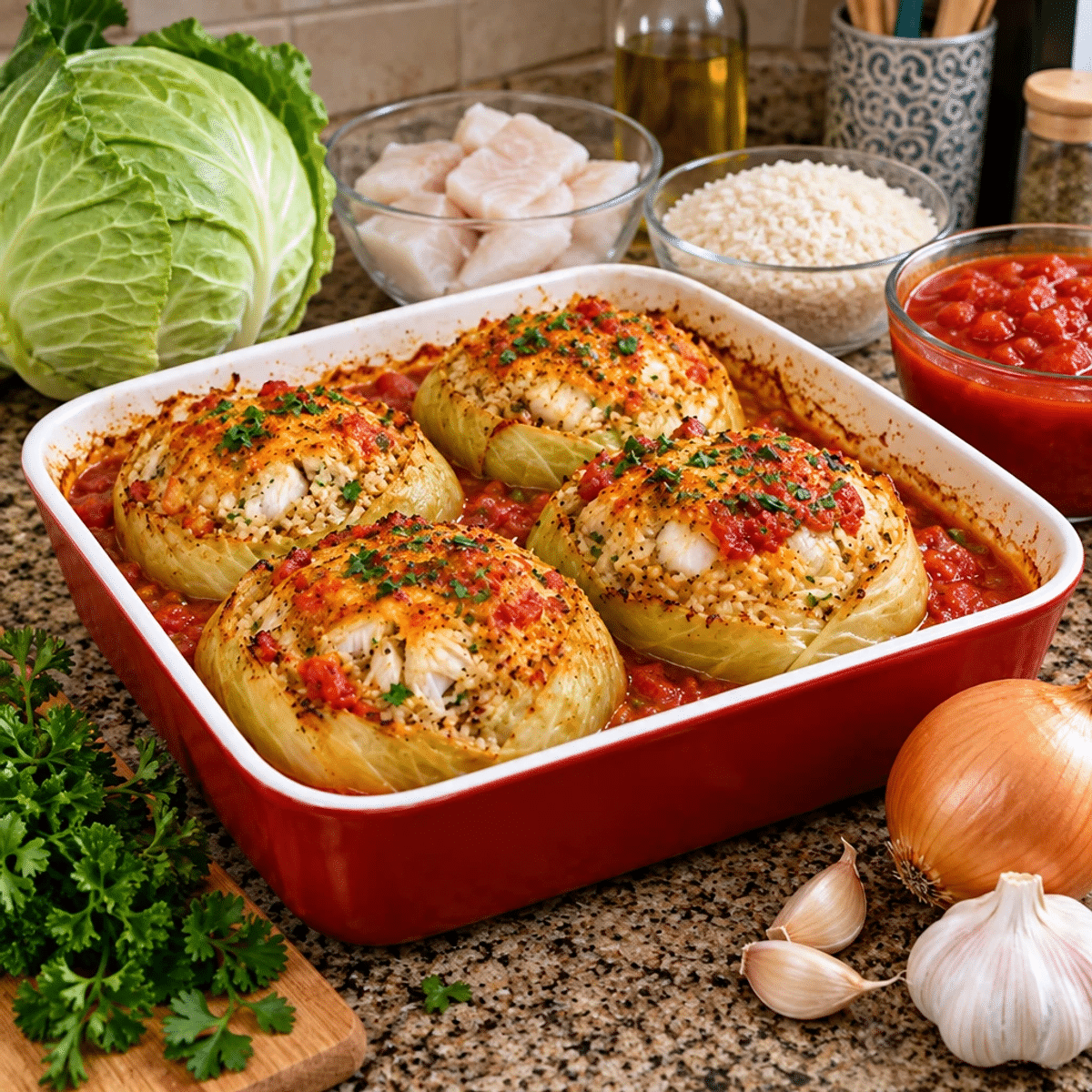 Fish Stuffed Cabbage Bake for a Cozy Dinner Night article image 2