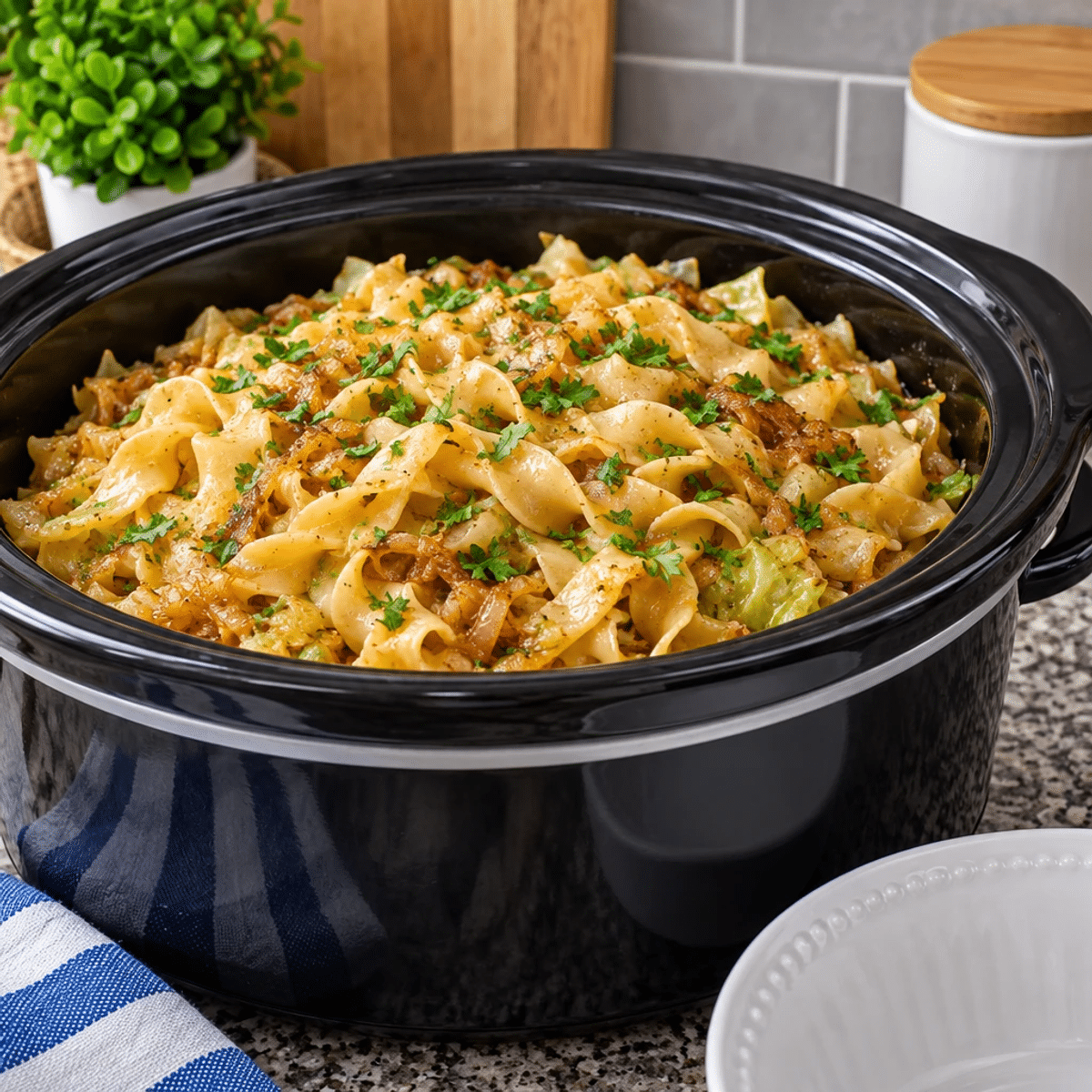 Fried Cabbage and Noodles: A Comfort Food Delight