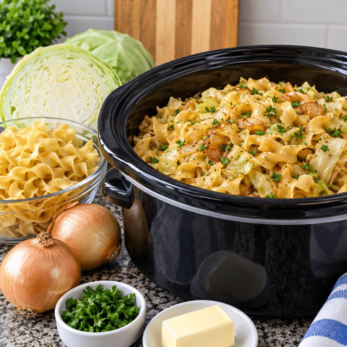 Fried Cabbage and Noodles: A Comfort Food Delight article image 2