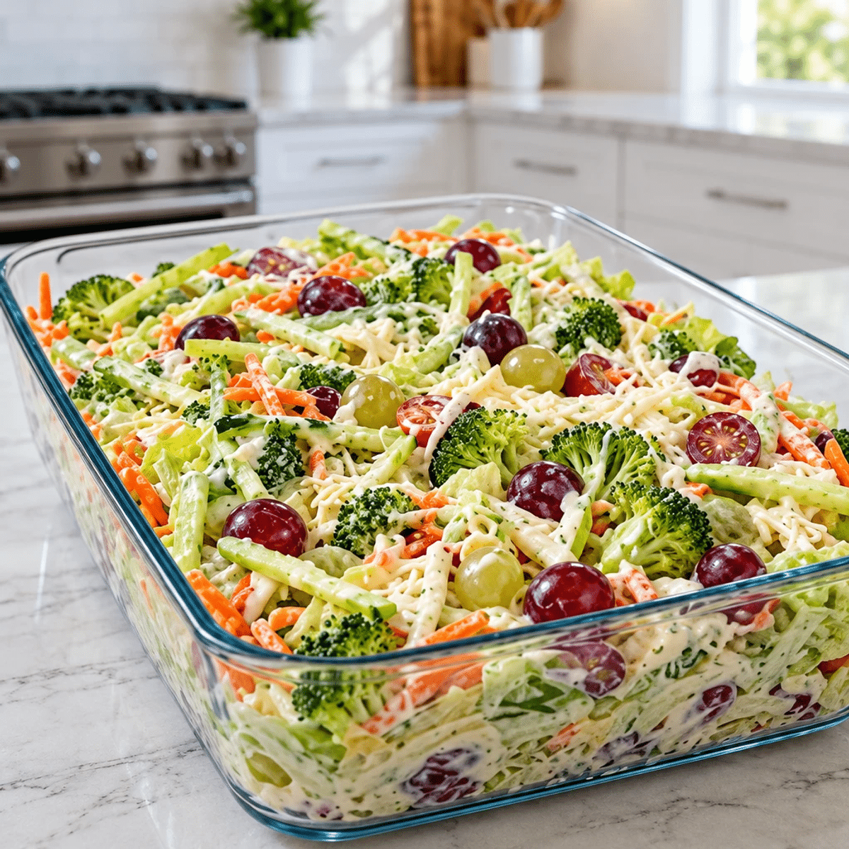 Fresh and Crunchy Fruits & Vegetable Salad Recipe