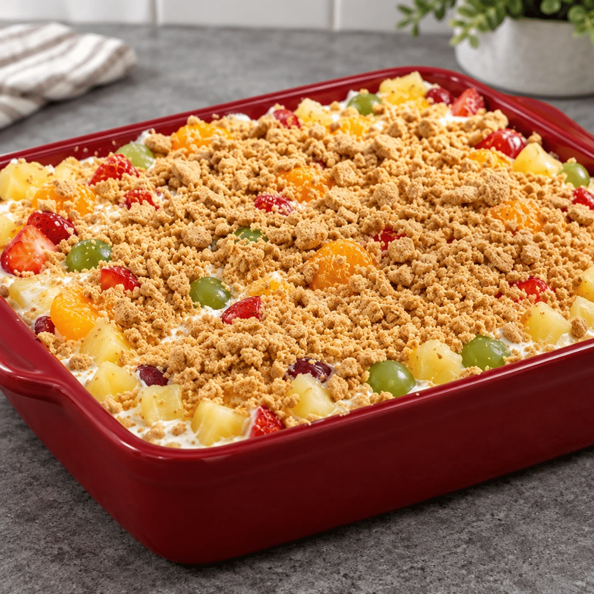 Refreshing Cheesecake Fruit Salad: A Delightful Dessert