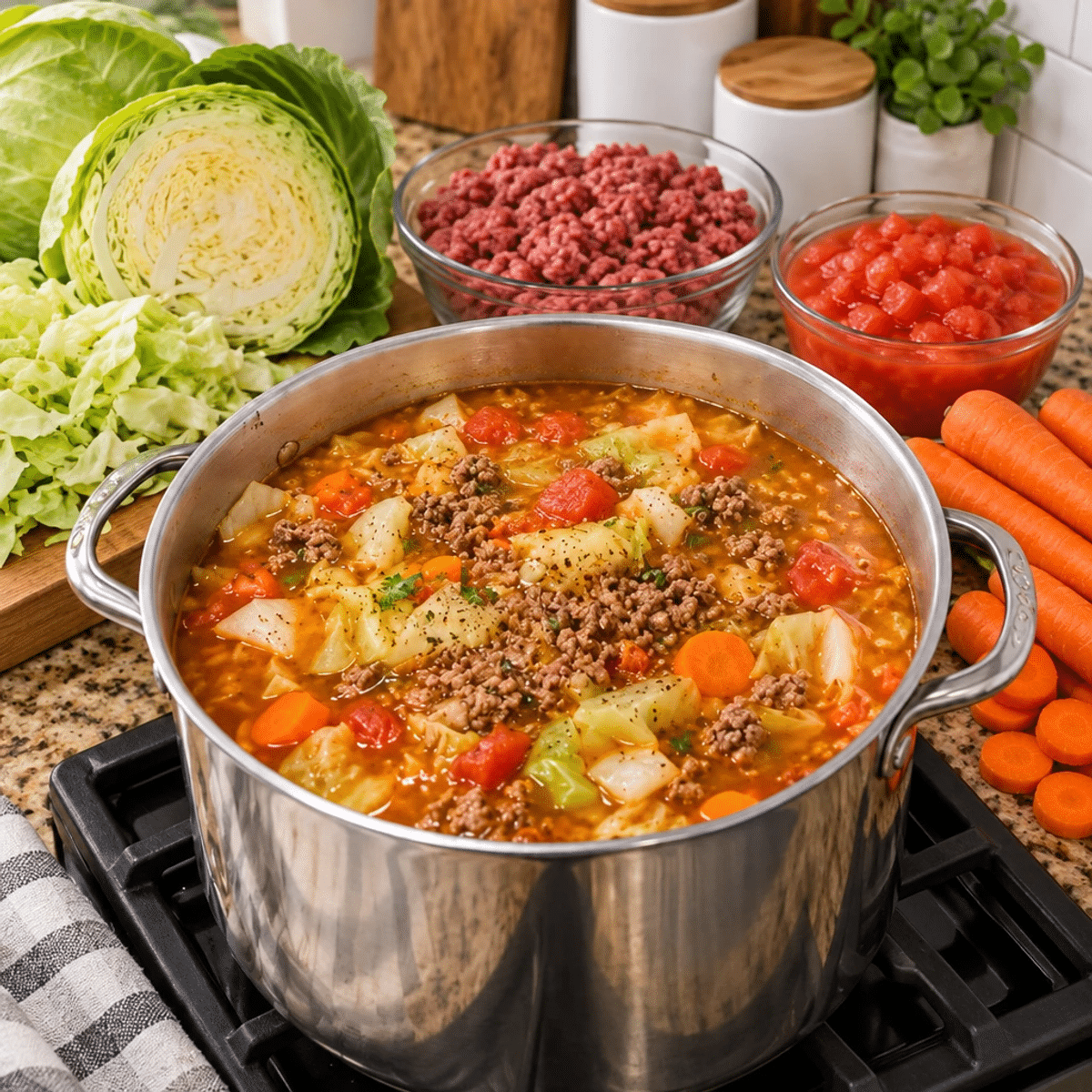 Savory Cabbage and Ground Beef Soup for Everyone article image 2