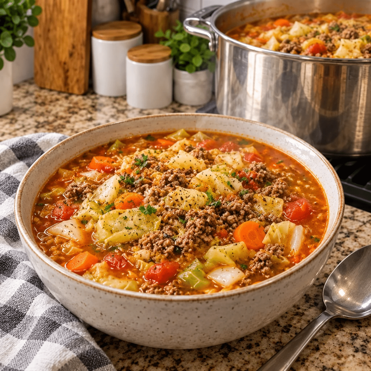Savory Cabbage and Ground Beef Soup for Everyone article image 4