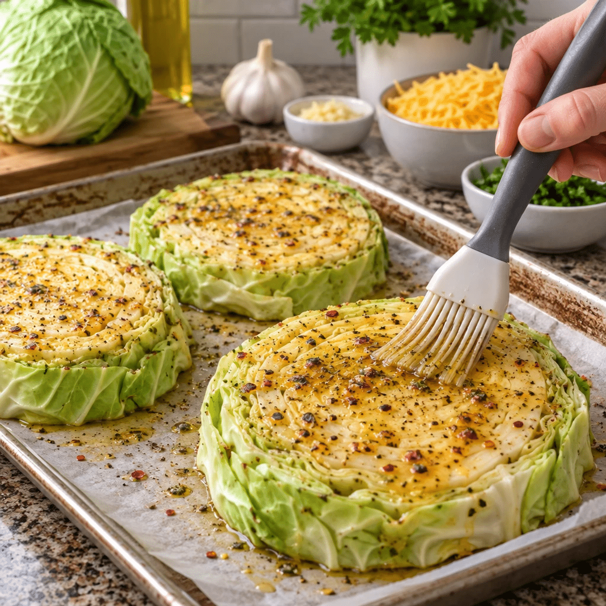 Savory Cheesy Cabbage Steaks That Will Impress article image 3