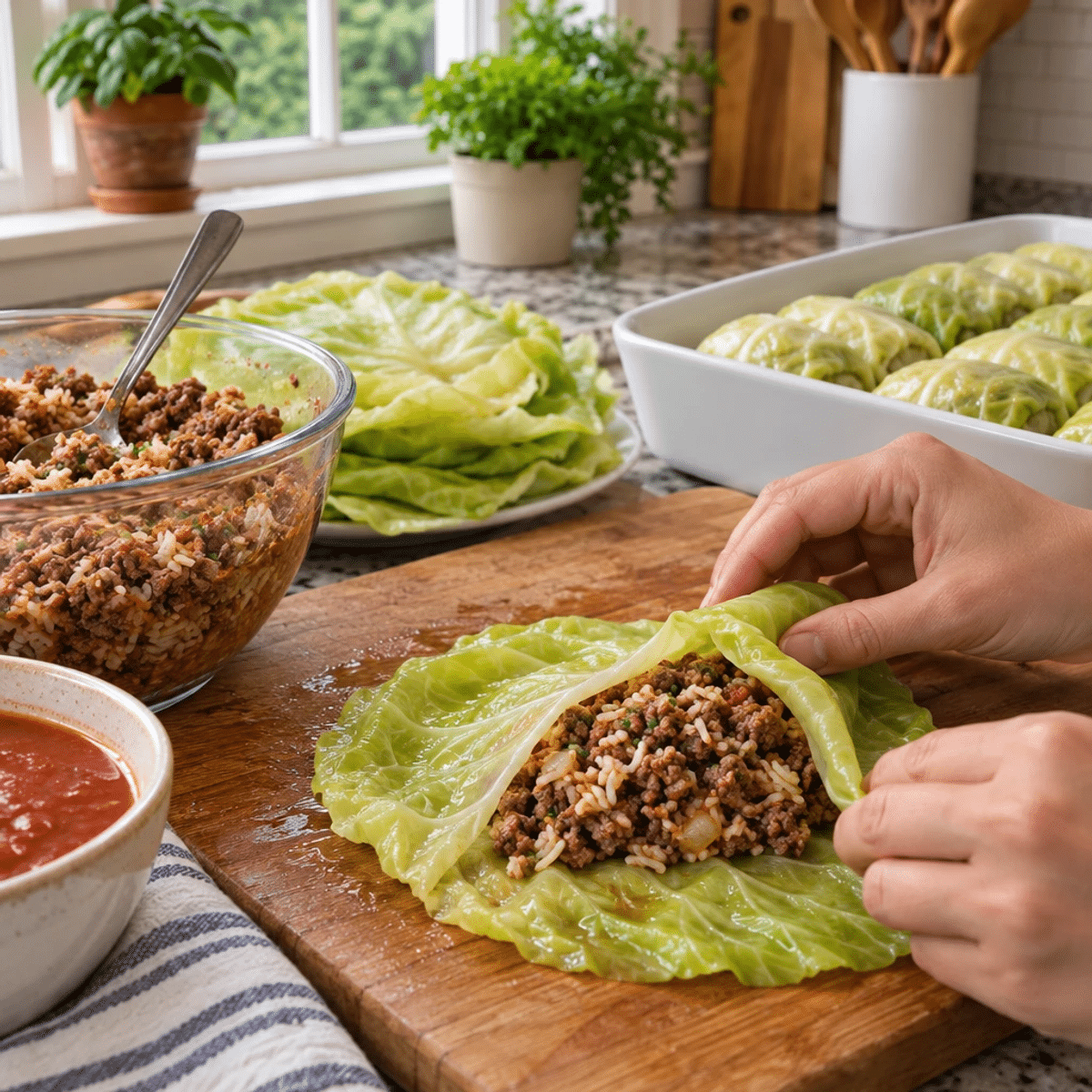 Savory Stuffed Cabbage Rolls with Beef and Cheese article image 3