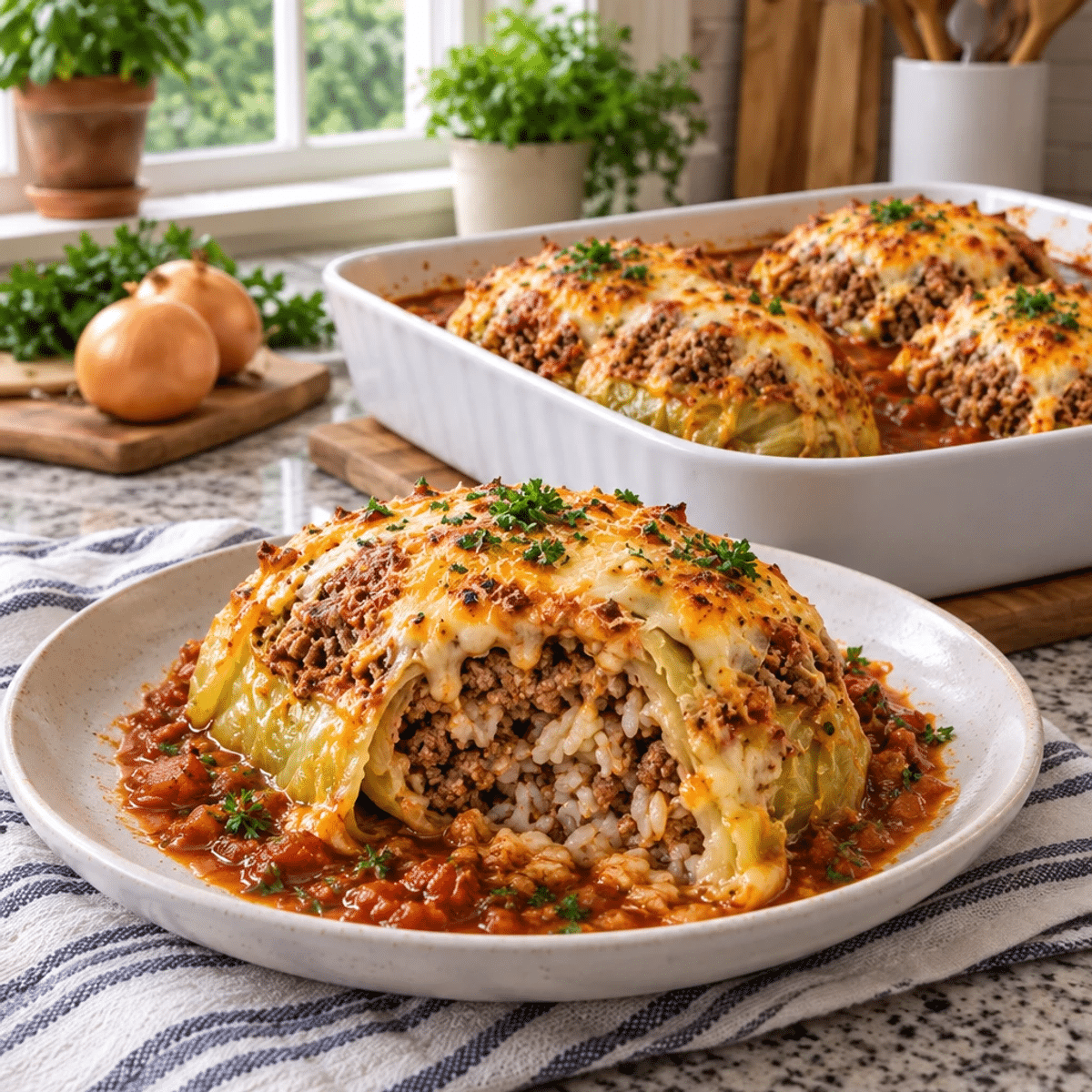 Savory Stuffed Cabbage Rolls with Beef and Cheese article image 4