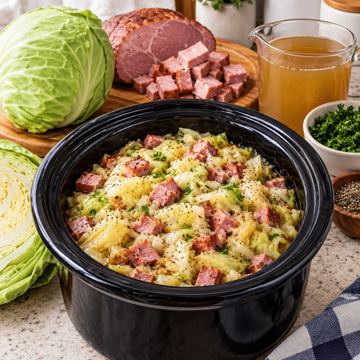 Slow Cooker Cabbage and Ham: Comfort in Every Bite article image 2