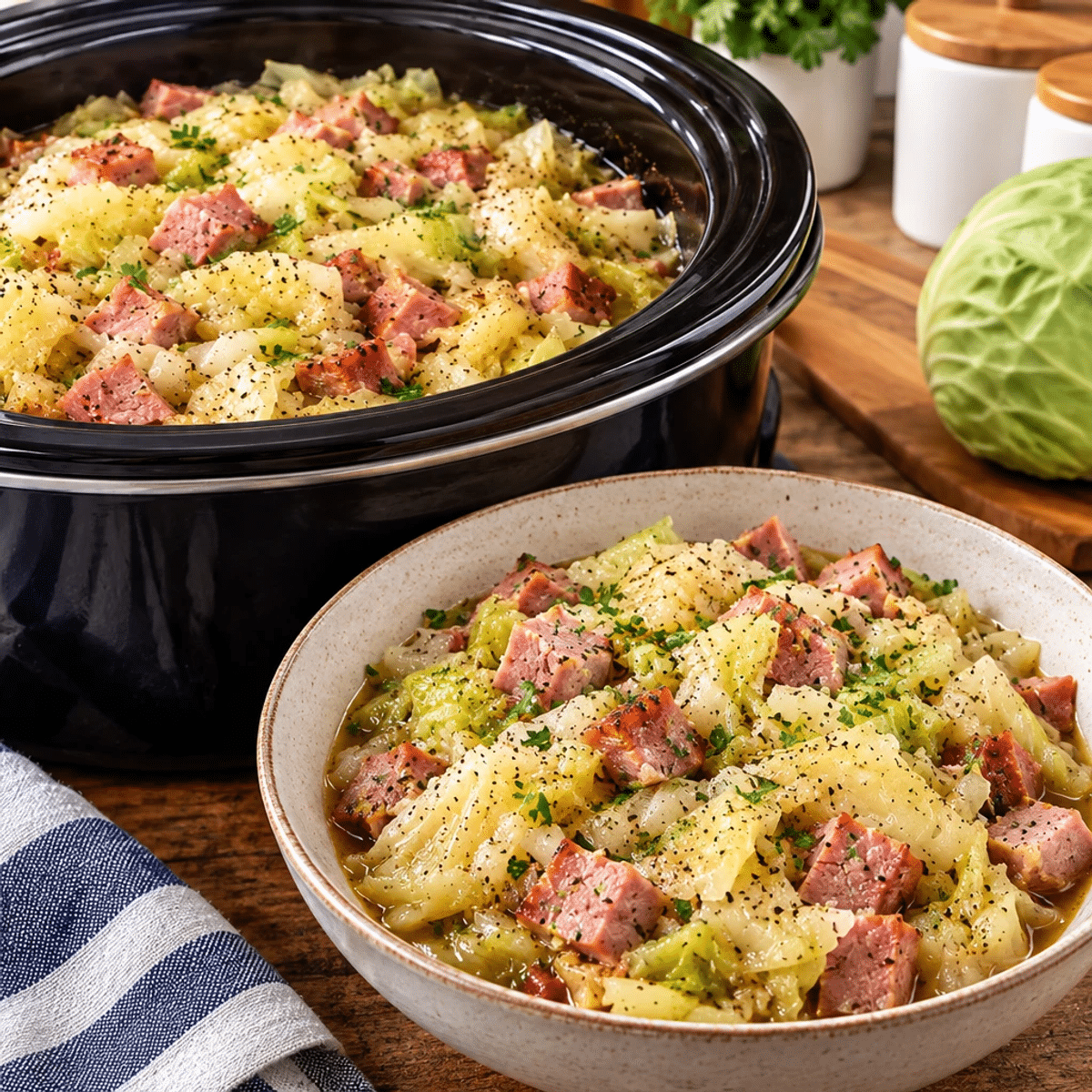 Slow Cooker Cabbage and Ham: Comfort in Every Bite article image 4