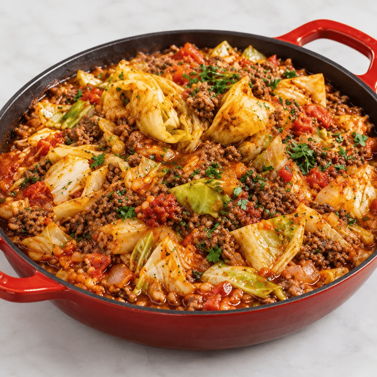 Unstuffed Cabbage Roll: Easy Comfort Food Delight